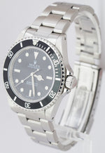 Rolex Submariner No-Date Stainless Steel Black Dial 40mm Swiss Dive Watch 14060M