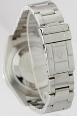 Rolex Explorer II Stainless Steel Black 40mm NO-HOLES CASE Date Watch 16570